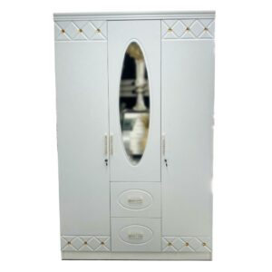 ARMOIRE 3 PORTES AVEC MIROIR ET TIROIRS M6