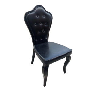 CHAISE STYLE BAROQUE PIED METAL