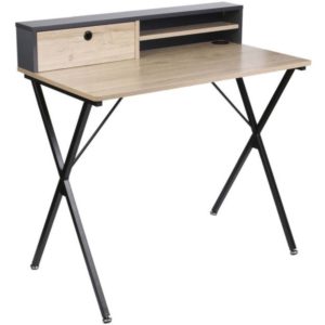 Bureau en bois et métal cambridge