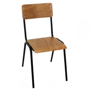Chaise Ecolier noir