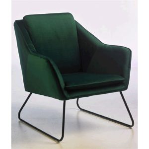 Fauteuil velours INMERSE