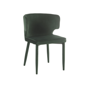 CHAISE BULL VELOURS VERT