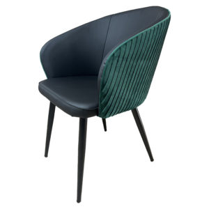 Chaise L6 Pied Métal Noir