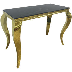 Console TT1/TT2 Pied Doré /Argenté