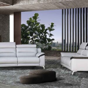 CANAPE 3 + 2 PLACES TOGO EN CUIR
