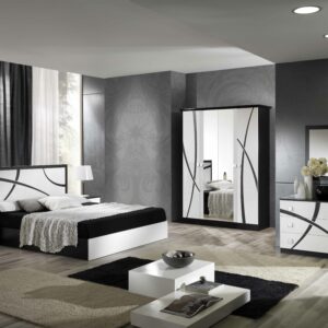 CHAMBRE COMPLETE MILANO WHITE