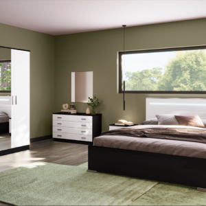 CHAMBRE COMPLETE A4 NOEMI BLACK & WHITE