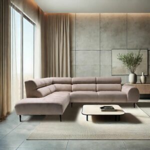 CANAPÉ BELMONT ANGLE GAUCHE BEIGE