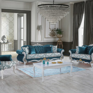 Canapé salon MEDEA beige 3+2+1